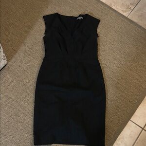 Classiques Entier Black Textured Midi Dress